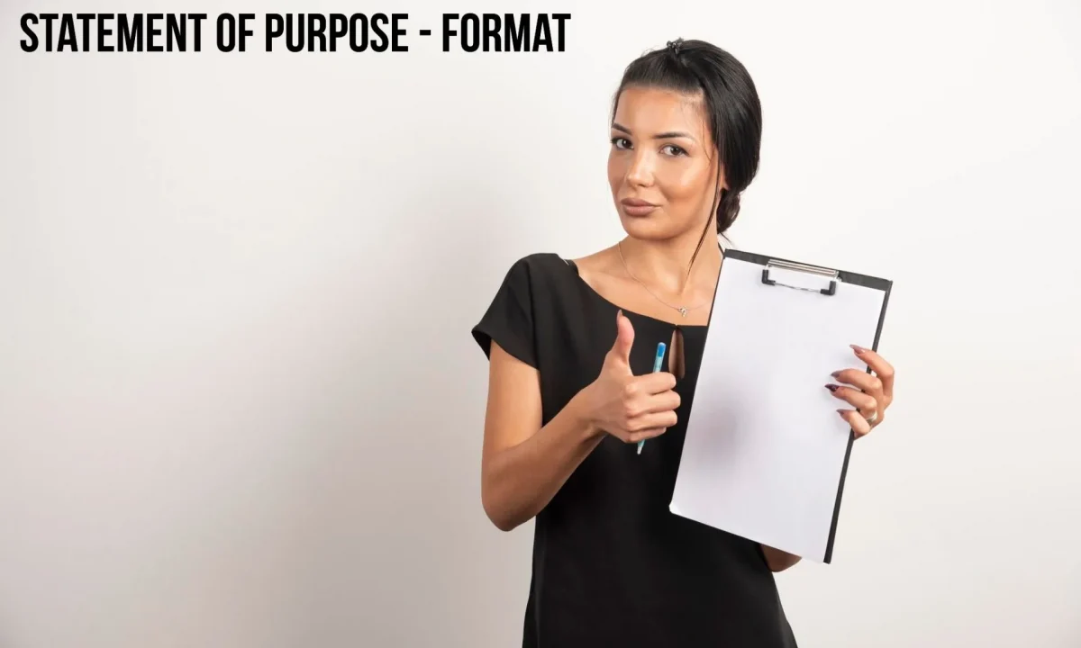 Statement of Purpose Format